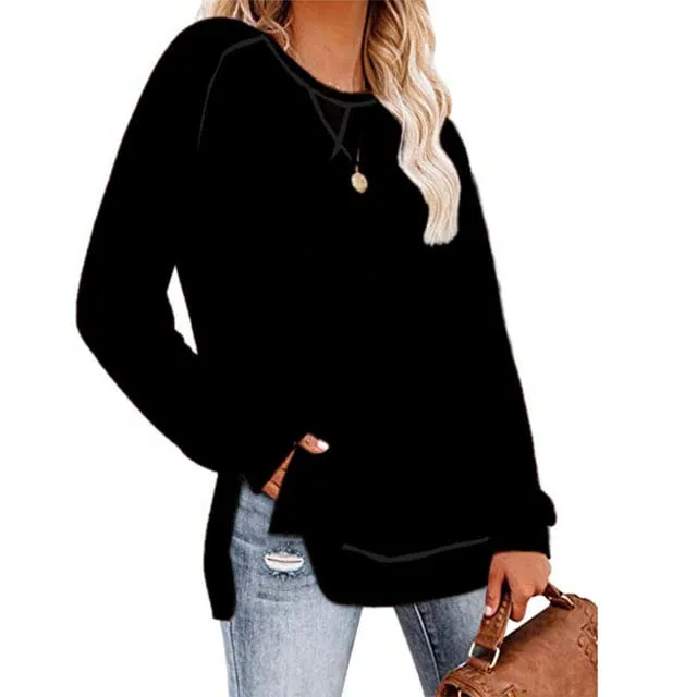 Solid Color Casual Long Sleeve Shirt