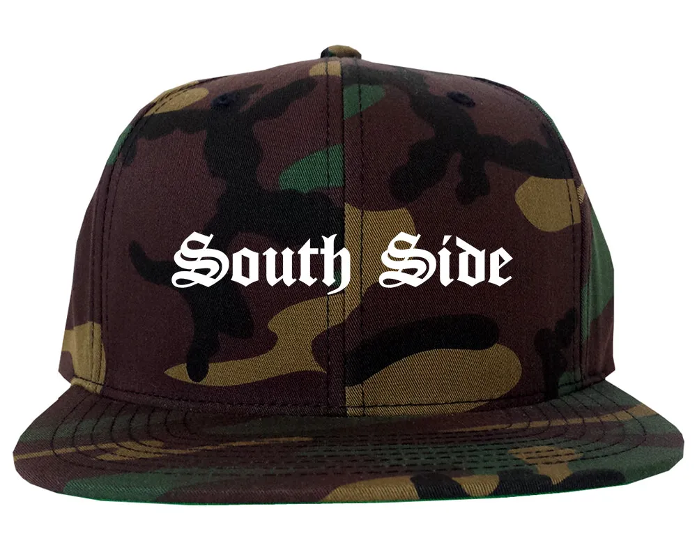 South Side Old English Mens Snapback Hat