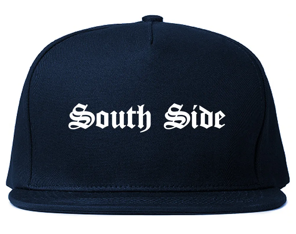 South Side Old English Mens Snapback Hat