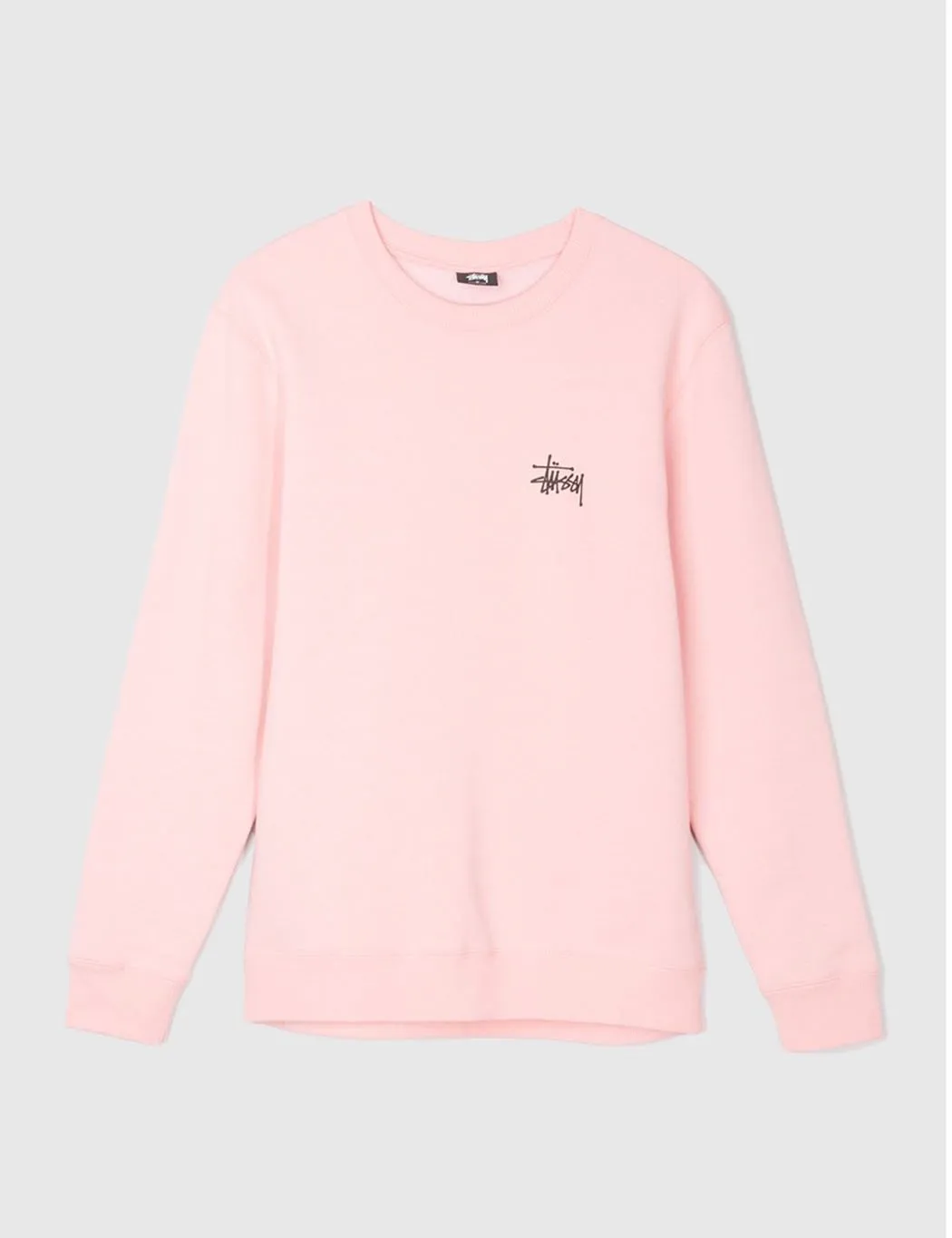 Stussy Basic Sweatshirt - Dusty Rose Pink