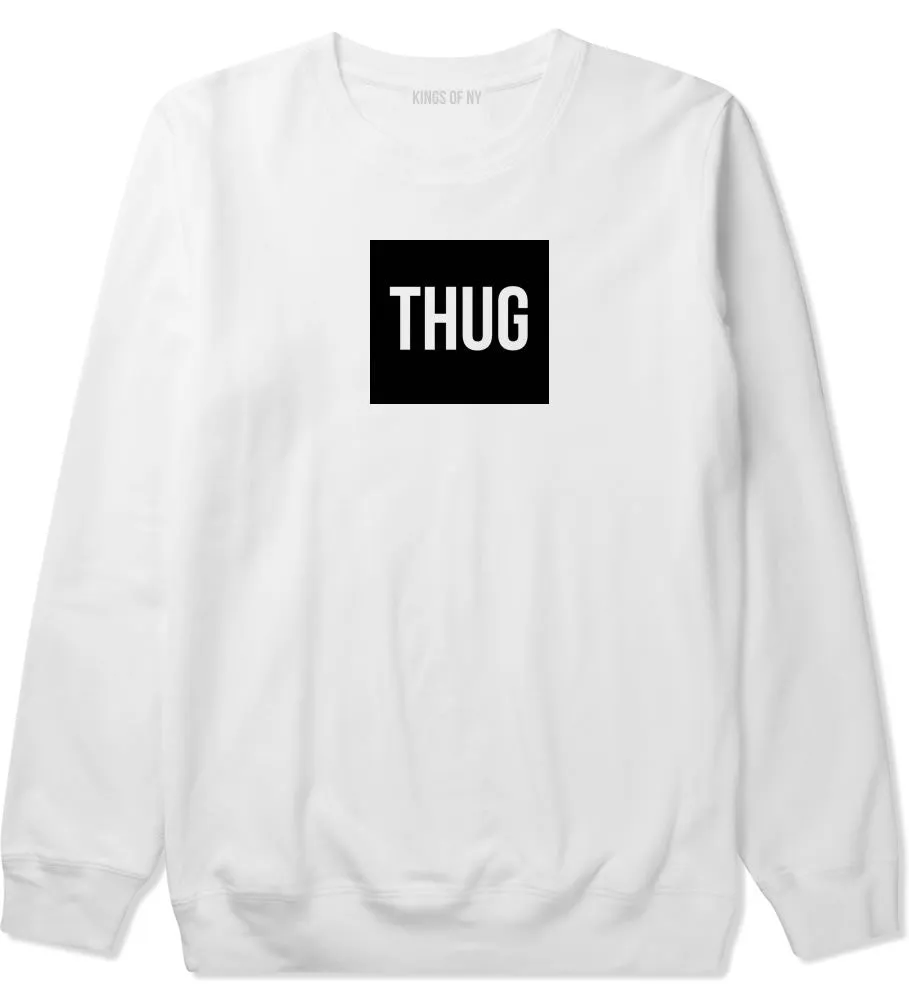 Thug Gangsta Box Logo Crewneck Sweatshirt