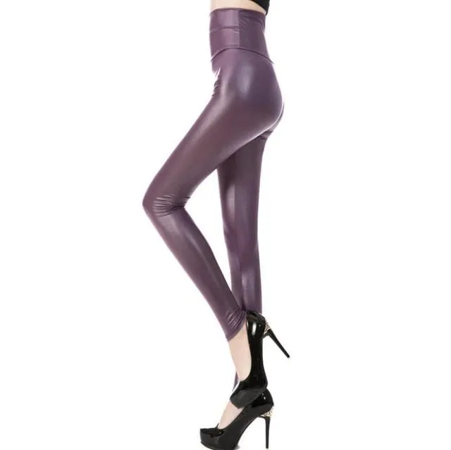 Trendy Slim High Waist Skinny Leggings