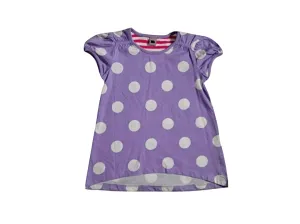 Tu Baby Girls Purple Polka Dot Top