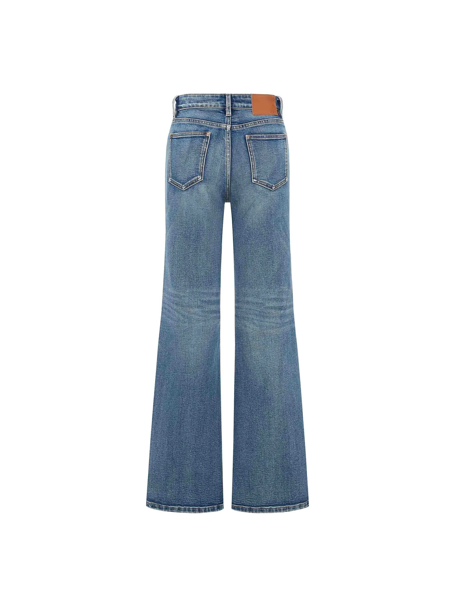 Vintage Cotton Straight Jeans