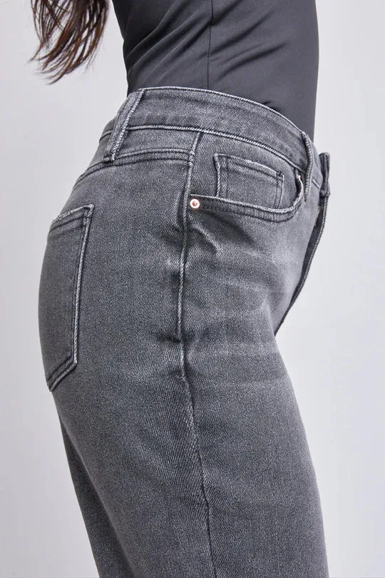 Vintage High Rise Slim Straight Jeans