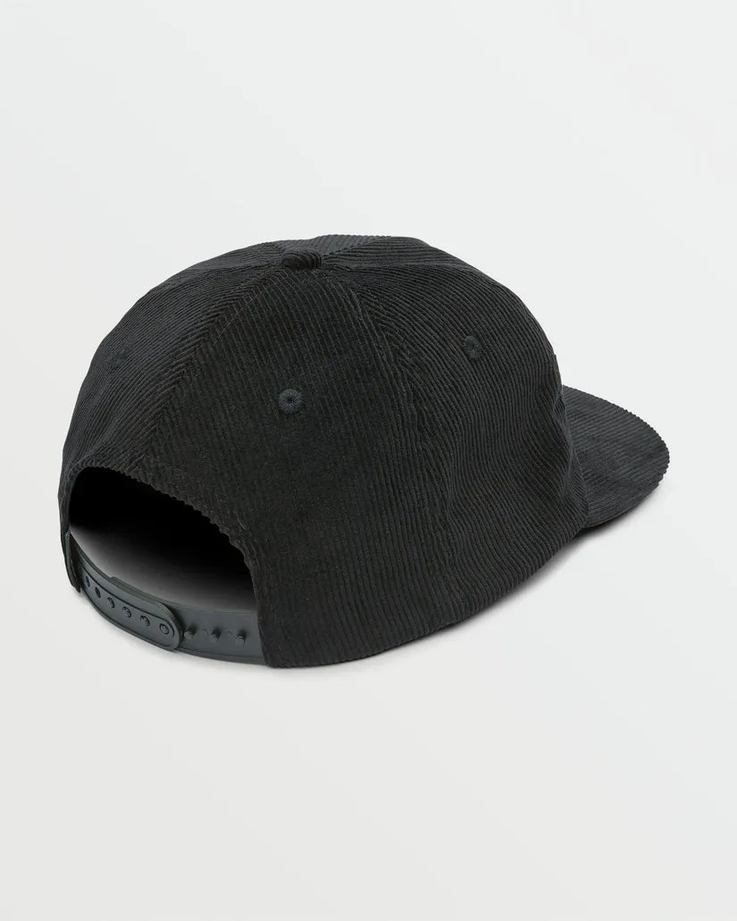 Volcom Lib Stone Legacy Adjustable Hat - BLACK