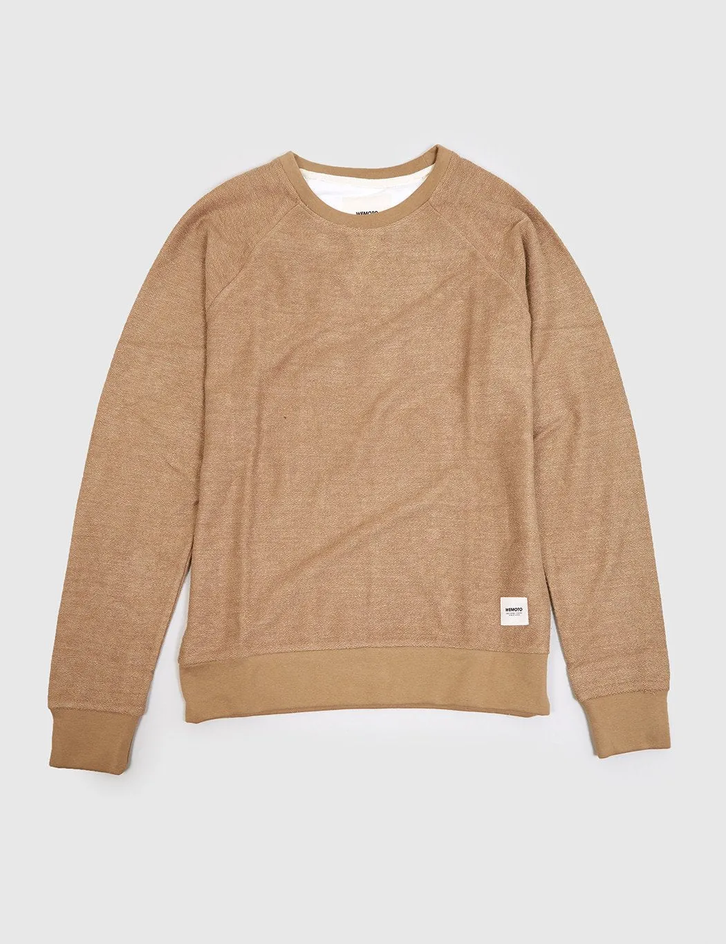 Wemoto Kenny Reversed Sweatshirt - Sand Beige