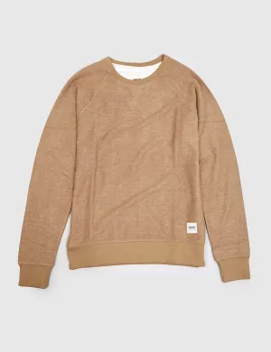 Wemoto Kenny Reversed Sweatshirt - Sand Beige