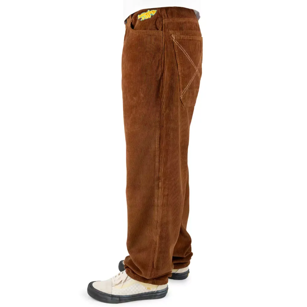 X-tra Baggy Cord Pants Brown