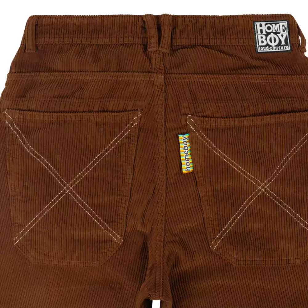 X-tra Baggy Cord Pants Brown