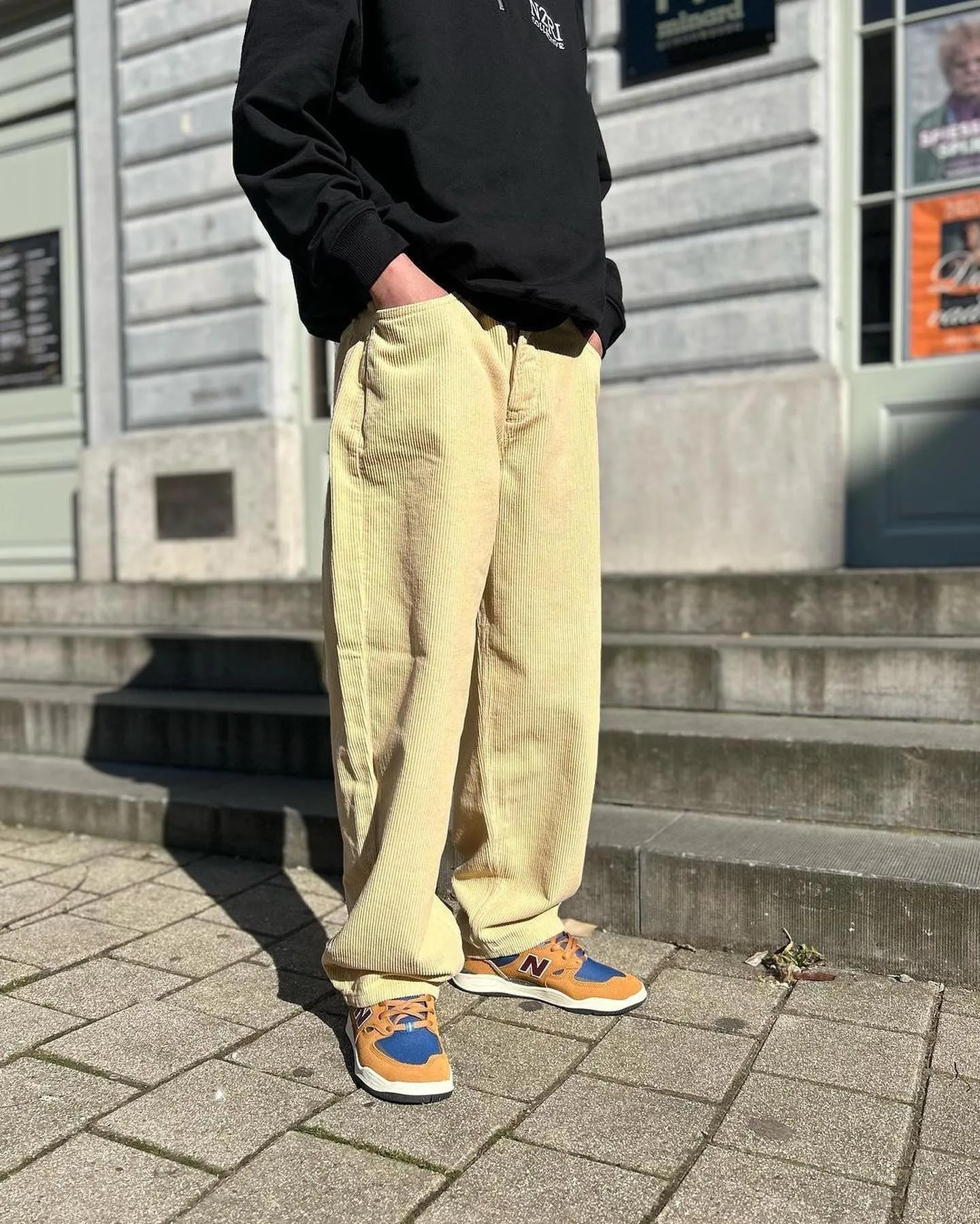 X-Tra Baggy Cord Pants Dust