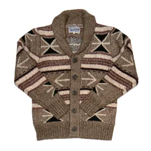 Yak-Blend Cardigan | Khaki