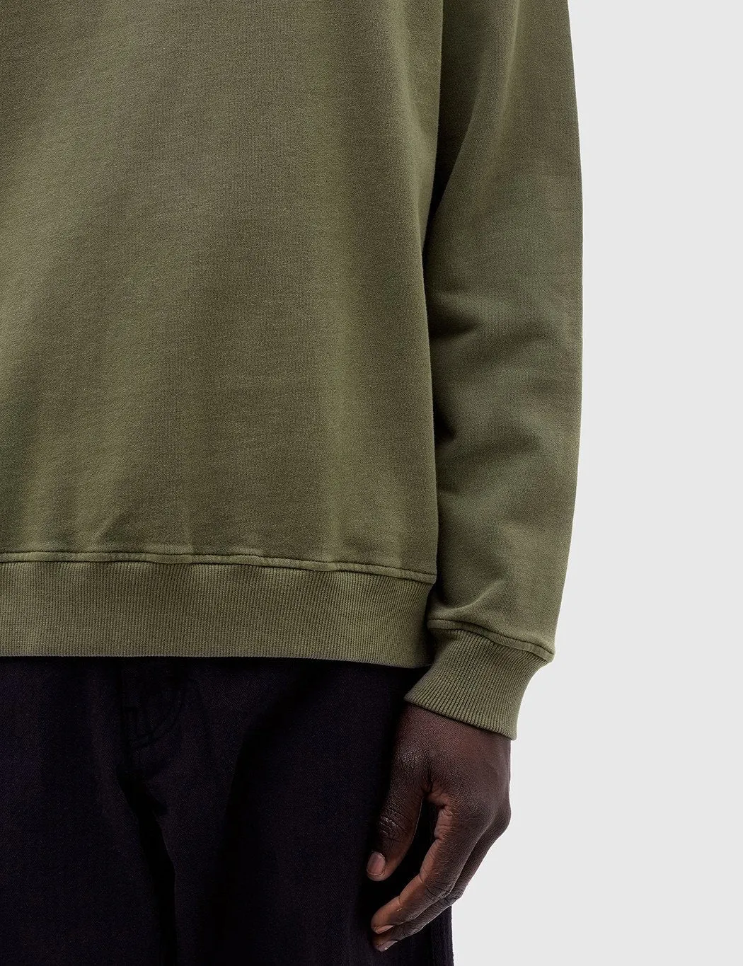 YMC Schrank Raglan Sweatshirt - Olive